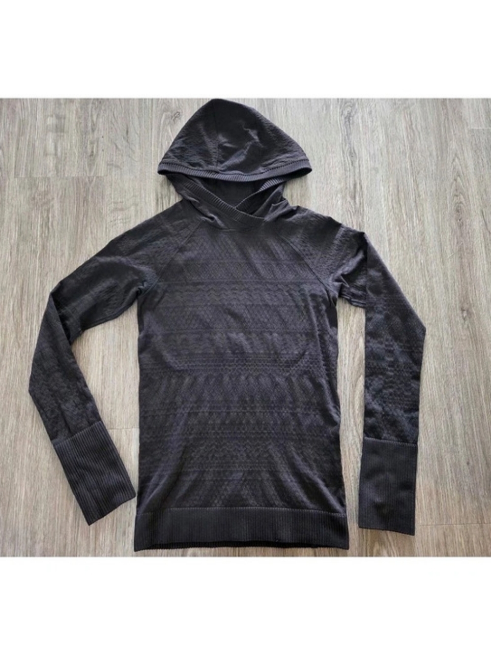Lululemon Define Pullover Black Hooded Top